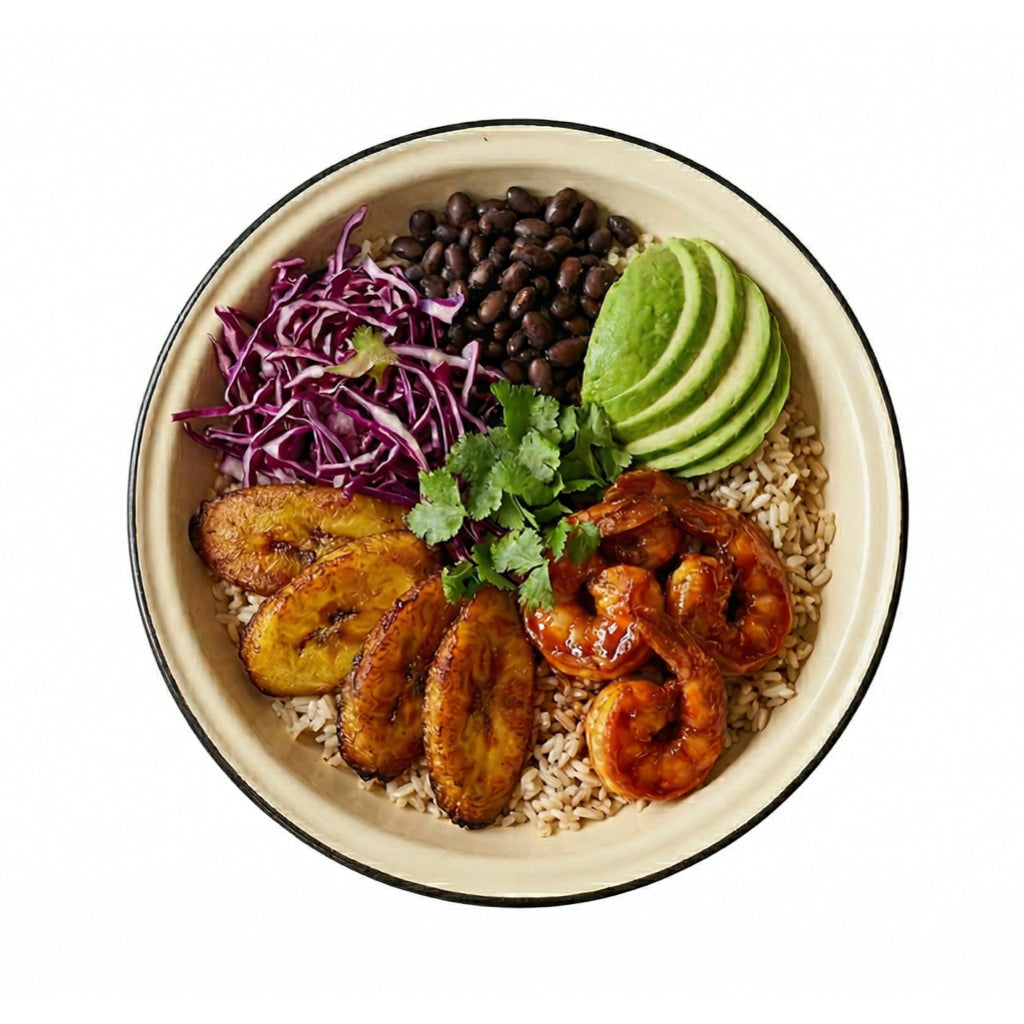 Shrimp & Plantain Power Bowl